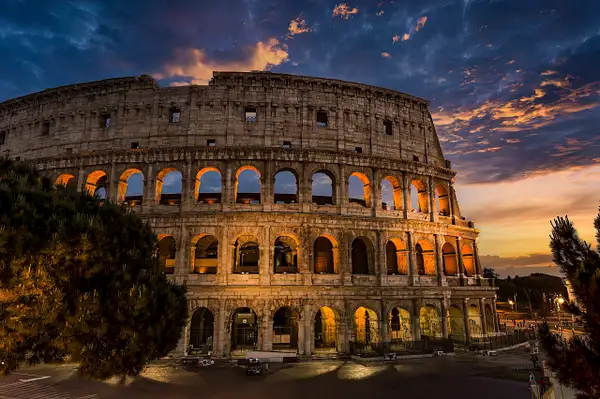 The Coliseum, largest amphitheatre ever built, and still...