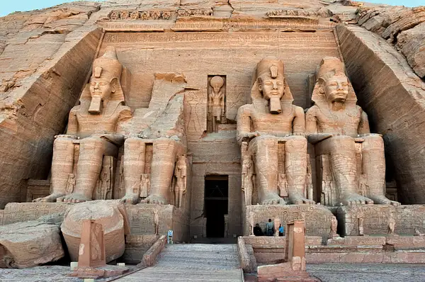 The Great Temple of Pharaoh Ramesses II, Abu Simbel,...