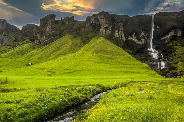 An Iceland Landscape by Ronnie James