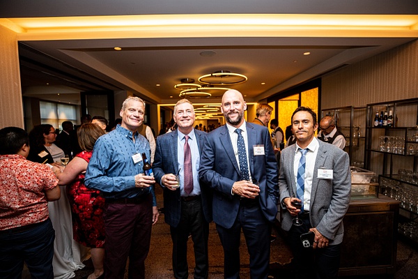 Four Men at a Gala in DC - Connor McLaren Photography 