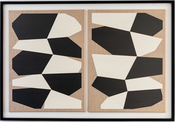 Fragmentos en equilibrio - Painting - Justo Abascal