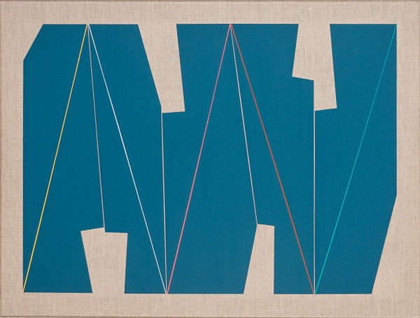 5 Etapas_azul - Painting - Justo Abascal