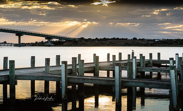 SA  goolwa dawn bridge 29-3-19 (1 of 1) - South Australia - Rod Walker Photography