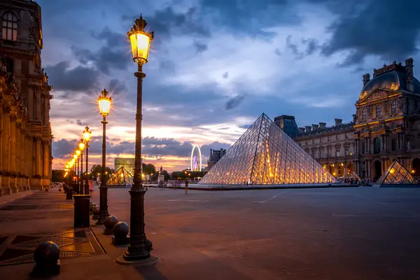 Keene_Paris-0483-Louvre-Corner by KeenePhoto