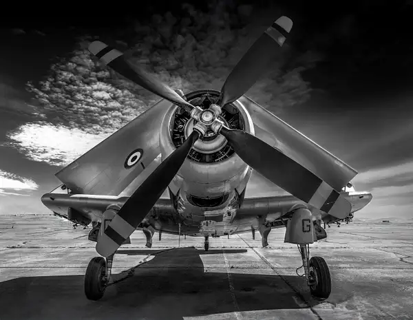 Douglas AD-4N Skyraider by KeenePhoto