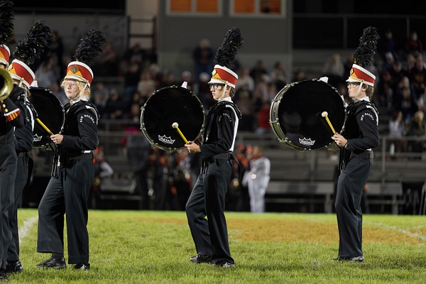 FballvsVersailles-66 - Marching Band - JP Photography