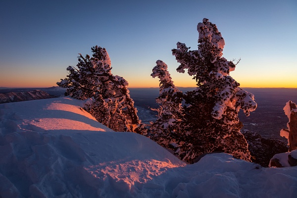 Frozen Sunset - Rozanne Hakala Photography