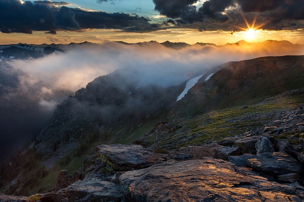 Alpine Sunset - Rozanne Hakala Photography