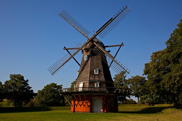 Windmill at Kastellet - Rozanne Hakala Photography