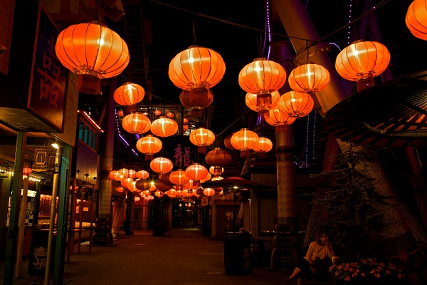 Chinese Lanterns at Tivoli - Rozanne Hakala Photography