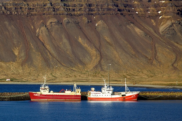 Boats at Grundarfjörður - Rozanne Hakala Photography
