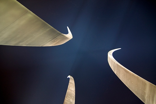Soaring Spires of the U.S. Air Force Memorial - Rozanne Hakala Photography