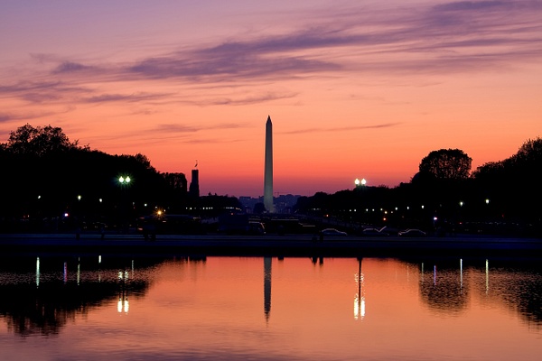 Washington Monument at Sunset - Rozanne Hakala Photography
