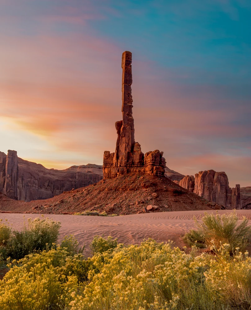 Totem Pole Sunrise