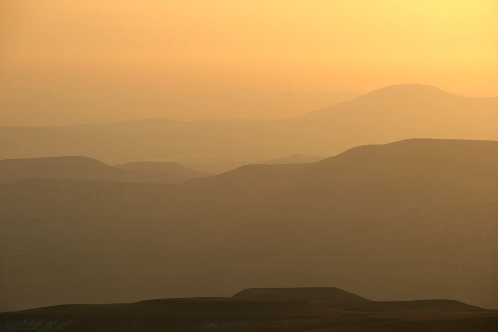 Ethereal Landscape at Dusk with Soft Hues