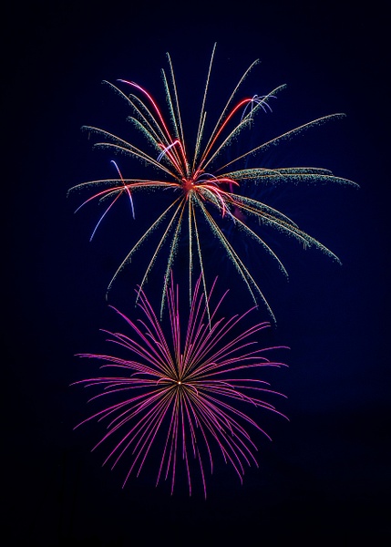 Grand Marais fireworks 10 - Fourth of July - ChristineGarbe