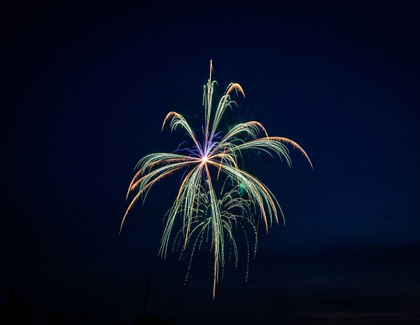 Grand Marais fireworks 7 - Fourth of July - ChristineGarbe