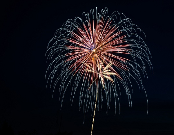 Grand Marais fireworks 6 - Fourth of July - ChristineGarbe