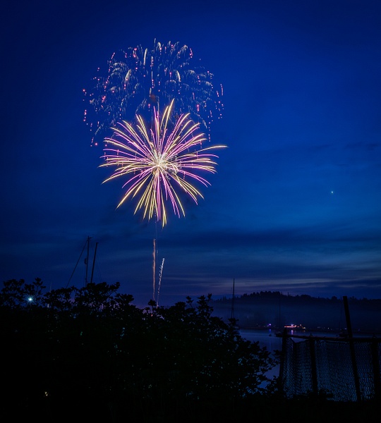 Grand MArais fireworks 1 - Fourth of July - ChristineGarbe