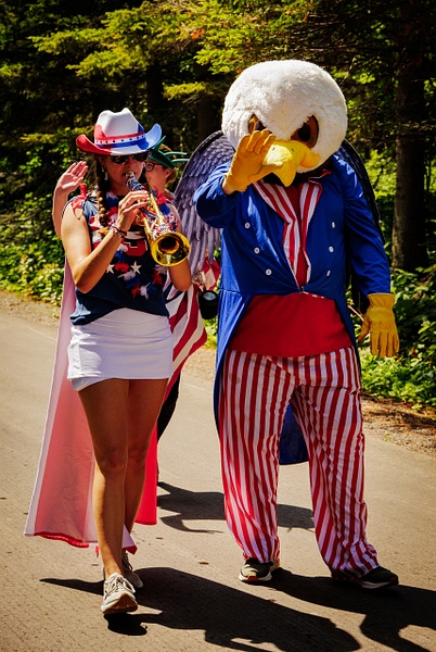 july 4 parade eagle - Fourth of July - ChristineGarbe