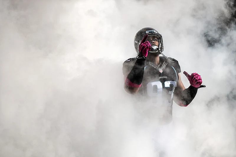 Jaguars Smoke Entrance