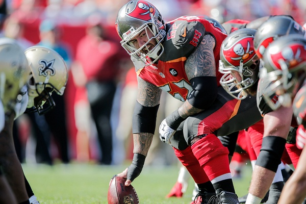 Bucs vs Saints  On The Line - Sports - SlickPic Demo Photography
