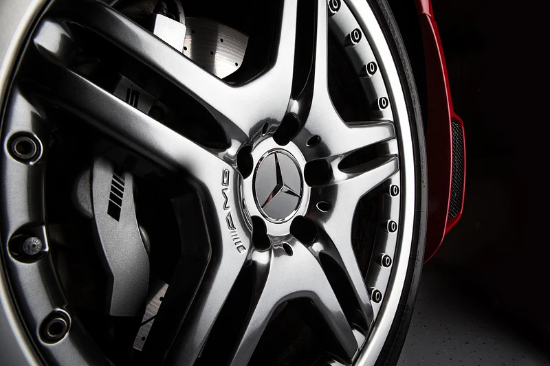 Mercedes AMG Wheel Up Close