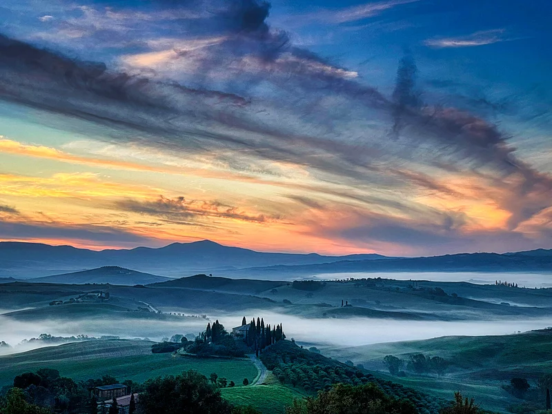 Tuscan Sunrise.