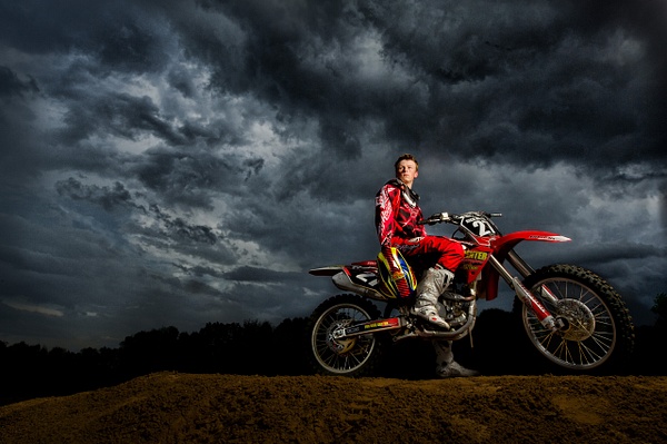 Motorcross Portrait - Sports - SlickPic Demo Photography