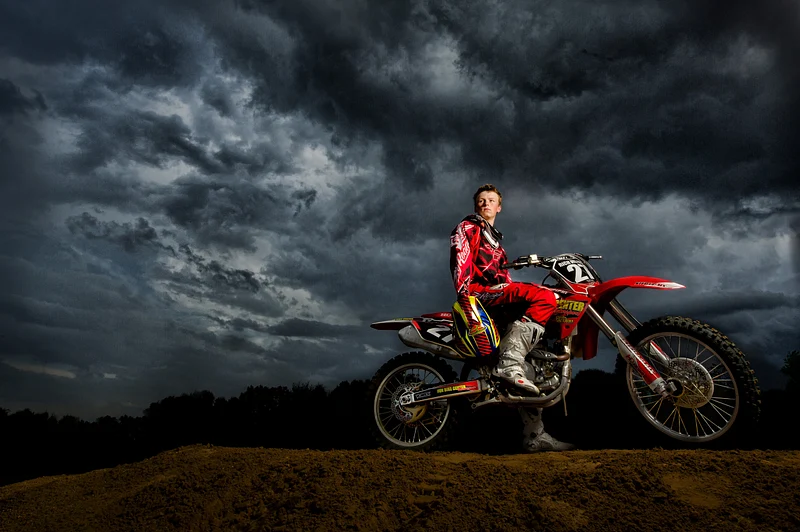 Motorcross Portrait