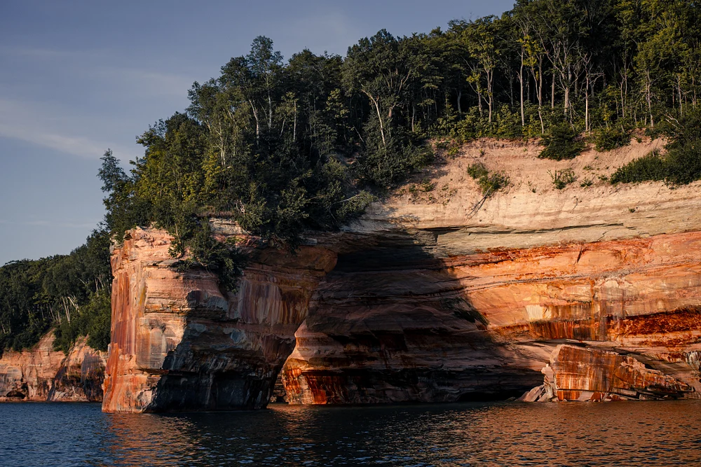 Pictured Rocks Arch Lake Superior