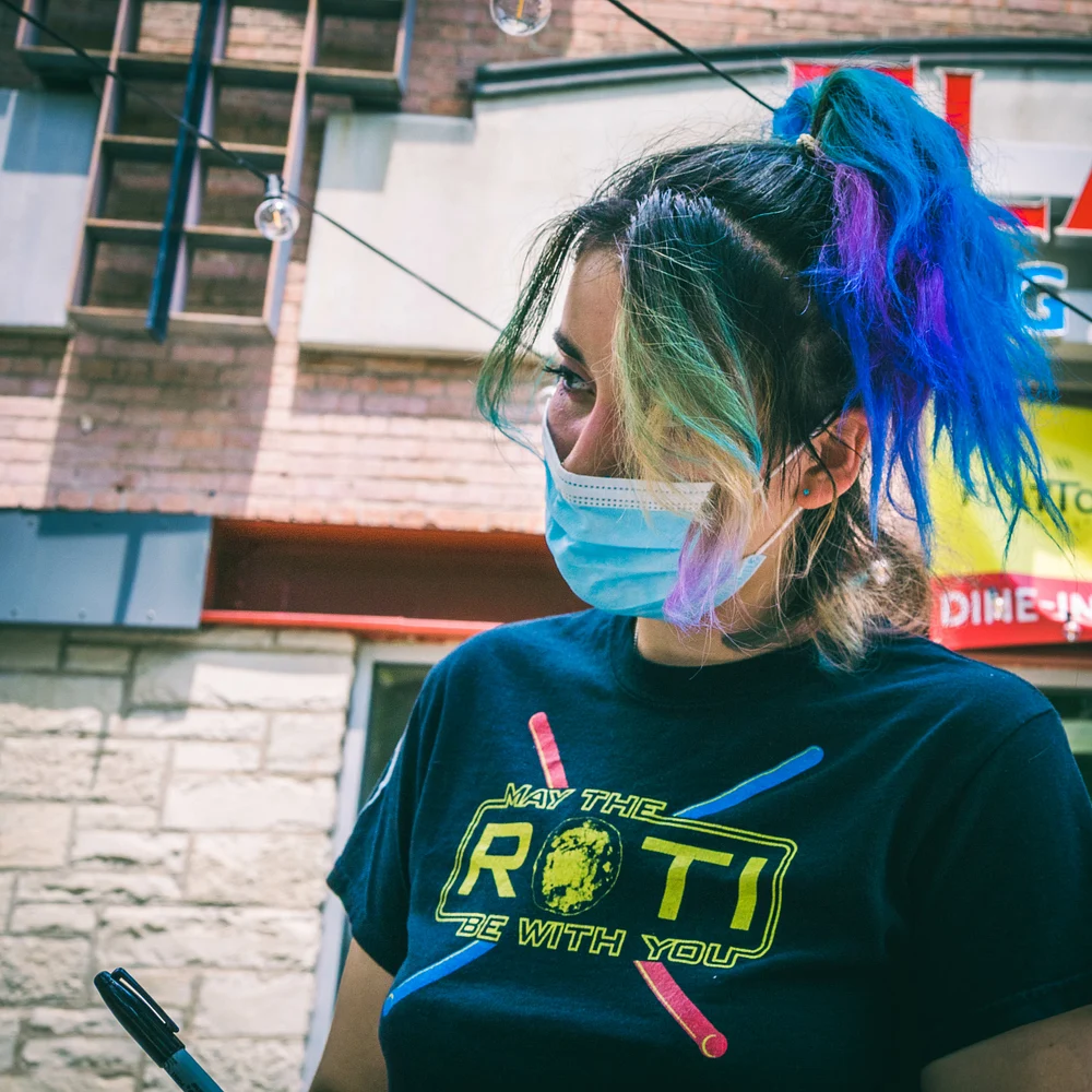 Rainbow In Her Hair