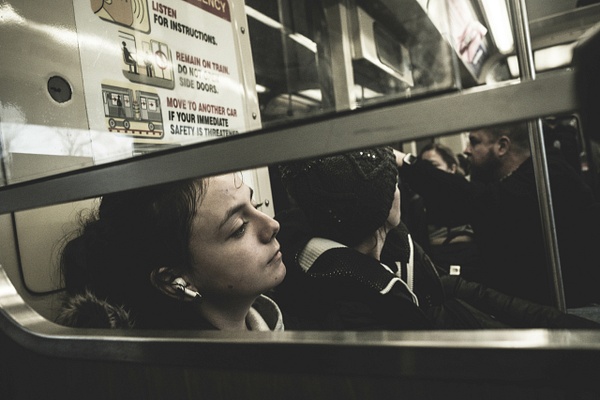 Alone in the Crowd - 2024 - Jeff Marcowitz Photography