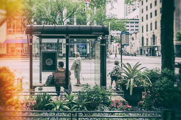 Socially Distant Waiting - 2020 - Jeff Marcowitz Photography