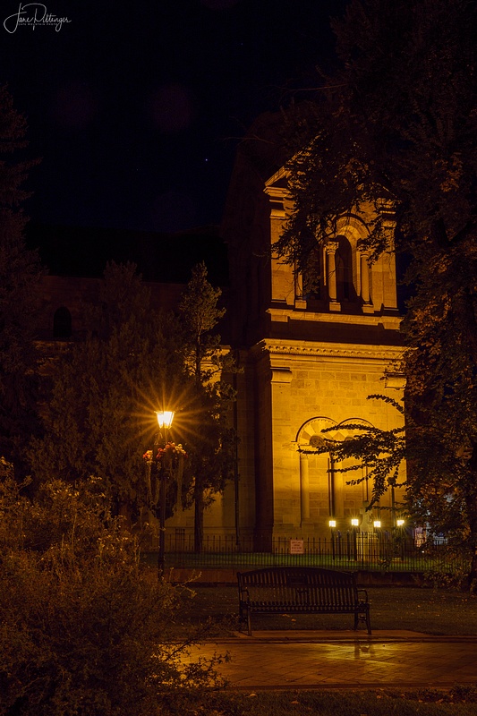 Night Time At the St Francis Basilica