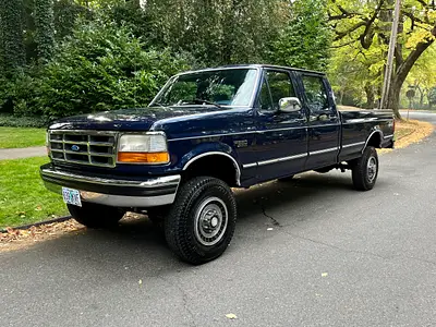 1994 Ford F-350 Crew Cab 4x4 gas 351 Eng 40k Miles
