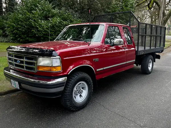 1994 Ford F150 XLT Extra Cab 4x4 Flat Bed 125k Miles by...