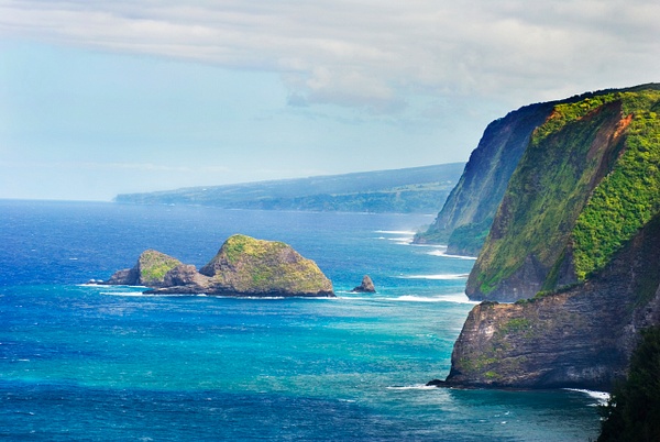Pololu lookout close - Big Island Hawaii - Steve Juba 