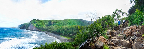 Pololu lookout climb - Big Island Hawaii - Steve Juba