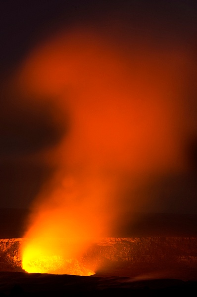 kiluea Crater vert edit 3 - Big Island Hawaii - Steve Juba 