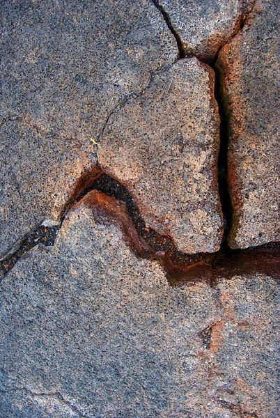 Lava Crack - Big Island Hawaii - Steve Juba