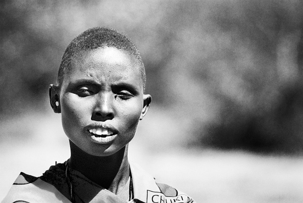 masai woman bw - Kenya - Steve Juba 
