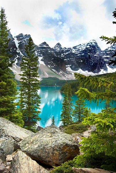 morraine lake vert - Canadian Rockies - Steve Juba
