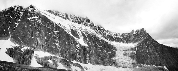 monster mountain cavelle bw - Canadian Rockies - Steve Juba