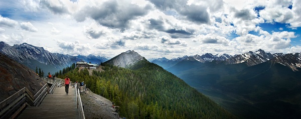 banff gondola land - Canadian Rockies - Steve Juba