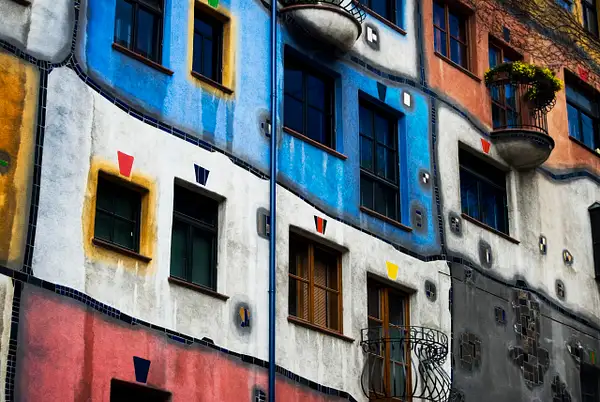 Hundertwasserhaus by Stevejubaphotography