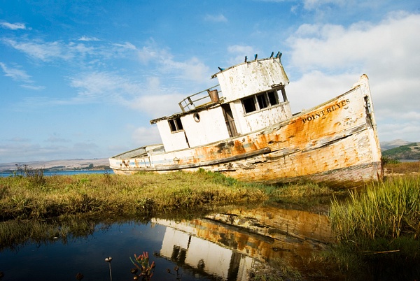 Point Reyes Boat edited - Landscape -  Steve Juba Photography  