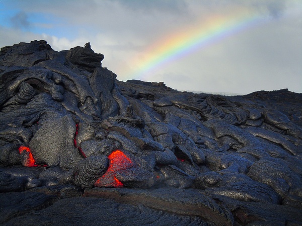 Rainbow Flow - Big Island Hawaii - Steve Juba