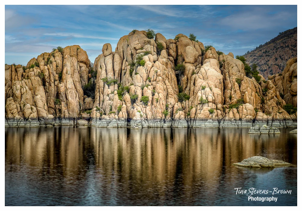 Watson Lake Reflection - tsb photo