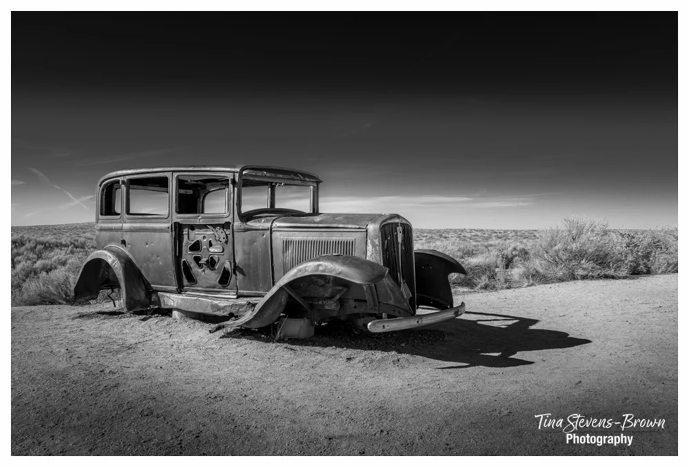 Studebaker in the Desert - tsb photo